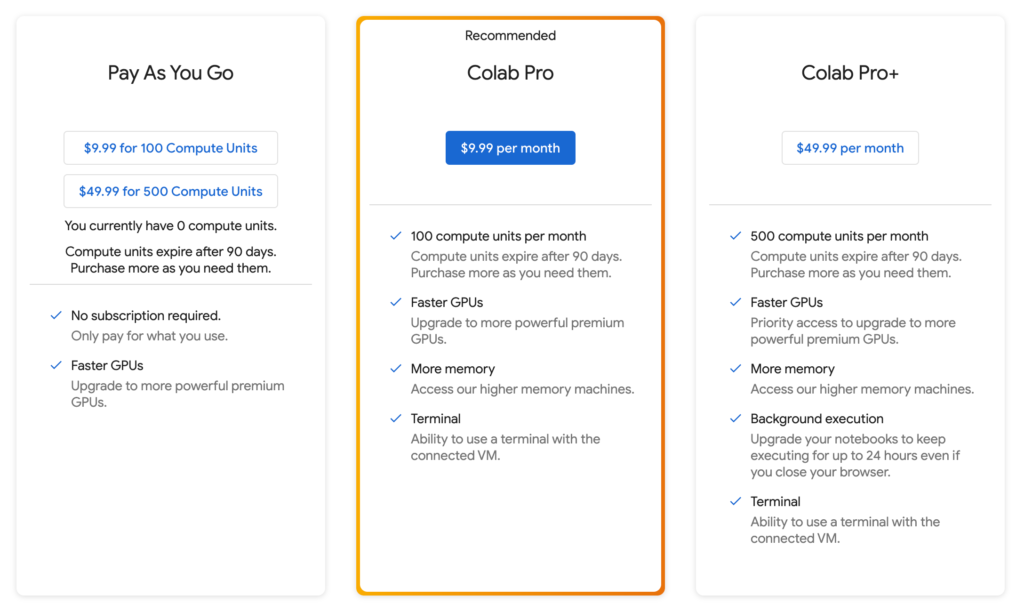 Google Colab или свой GPU: тариф или покупка железа?